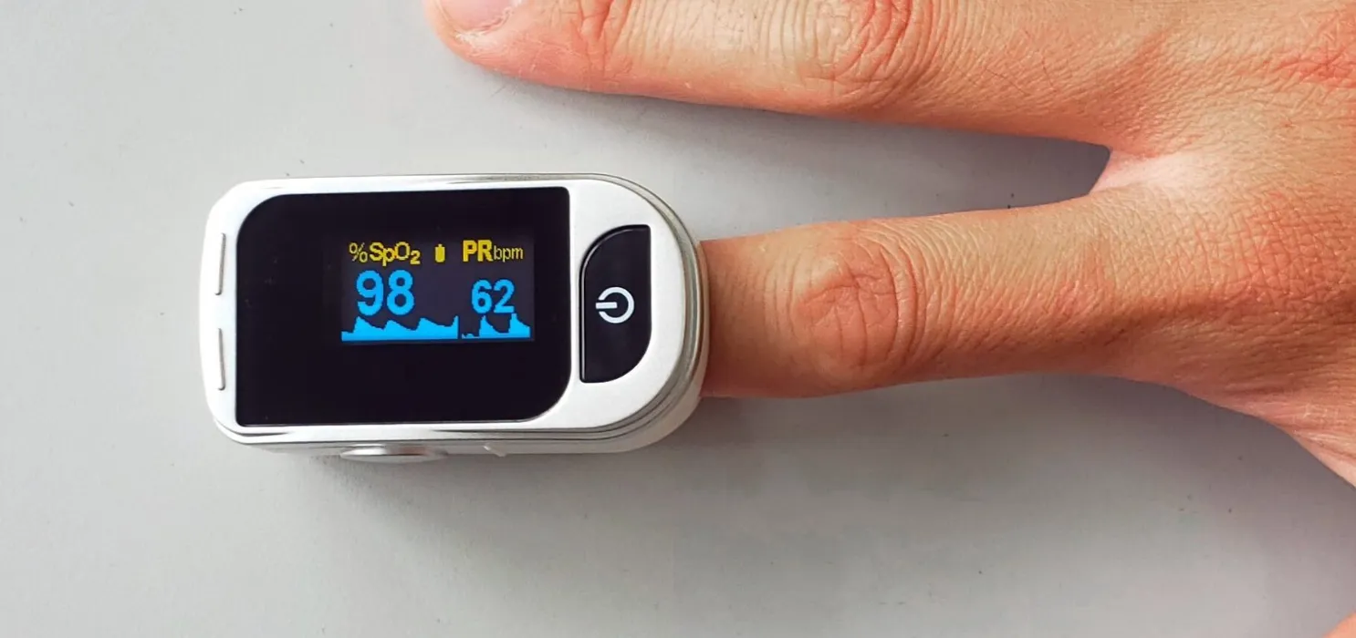 Pulsoximeter am Finger